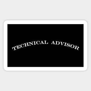 technical advisor Sticker